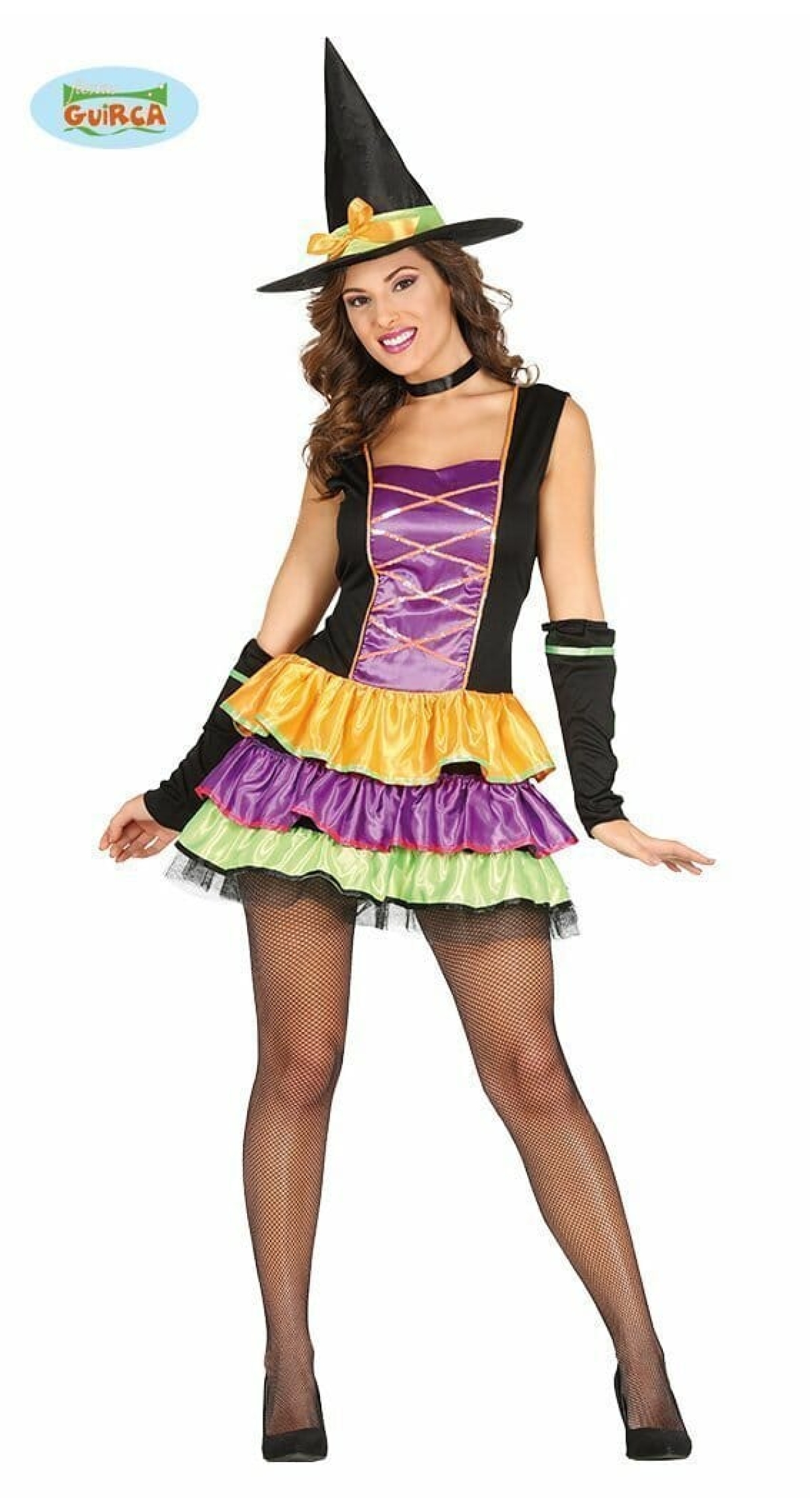 Colorful  Witch - Adult Size Large