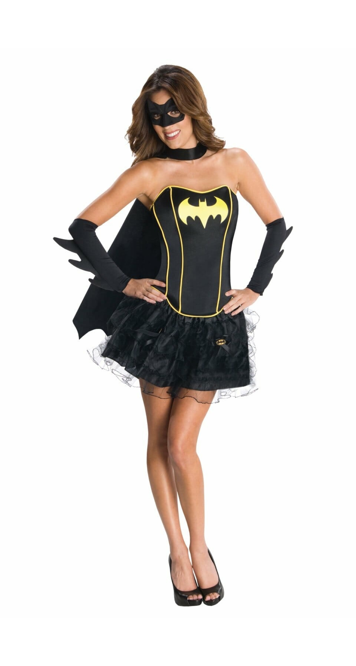 Official Batgirl Corset Costume - Adult Size Medium