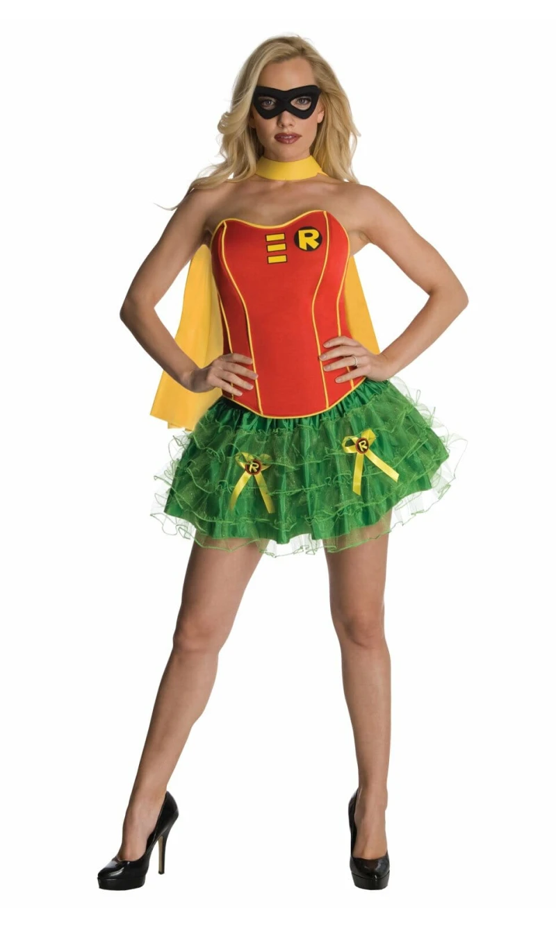 Official Robin Corset Costume - Adult Size Large