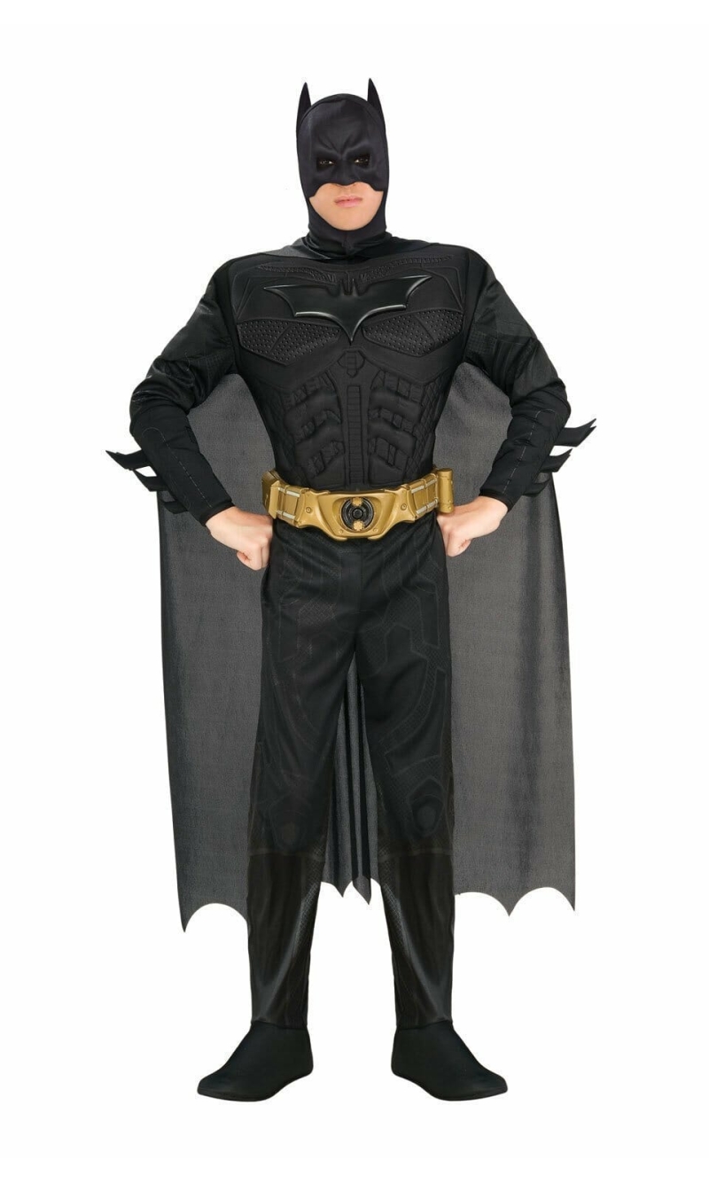 Deluxe Muscle Chest Batman (The Dark Night) - Adult Size Medium
