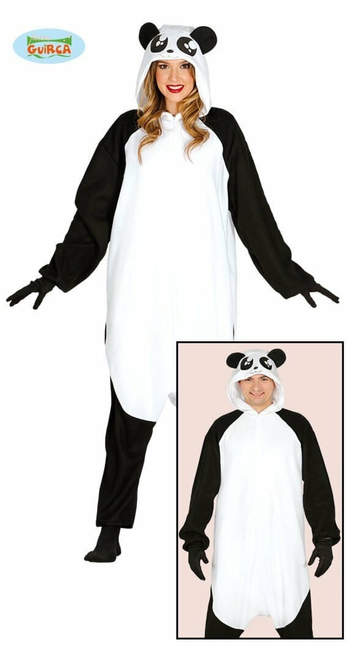 Panda Jumpsuit - Adult Size Medium  (Onesie)