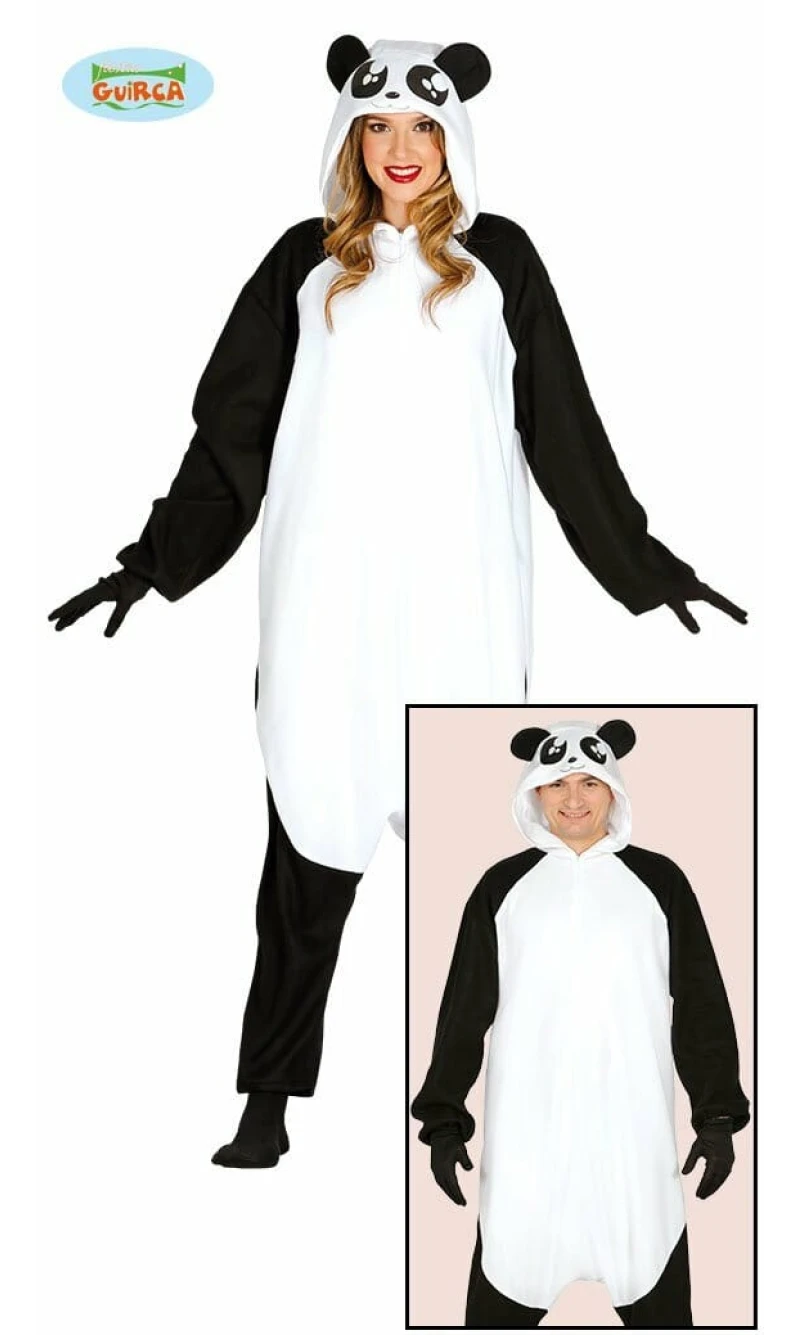Panda Jumpsuit - Adult Size Medium  (Onesie)