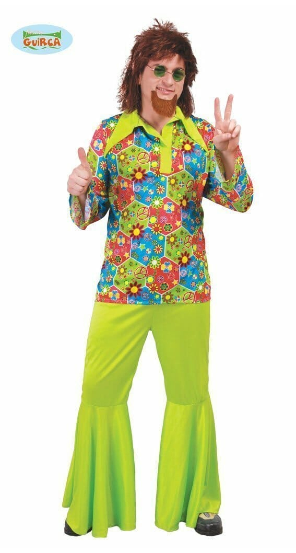 Flower Power Man - Adult Size Extra Large