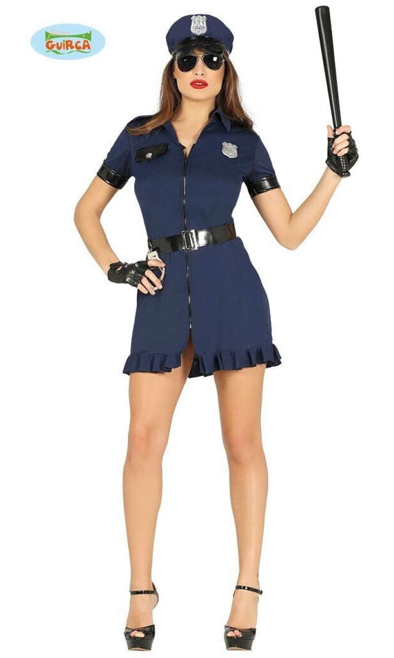 Police Woman On Duty - Adult Size Large