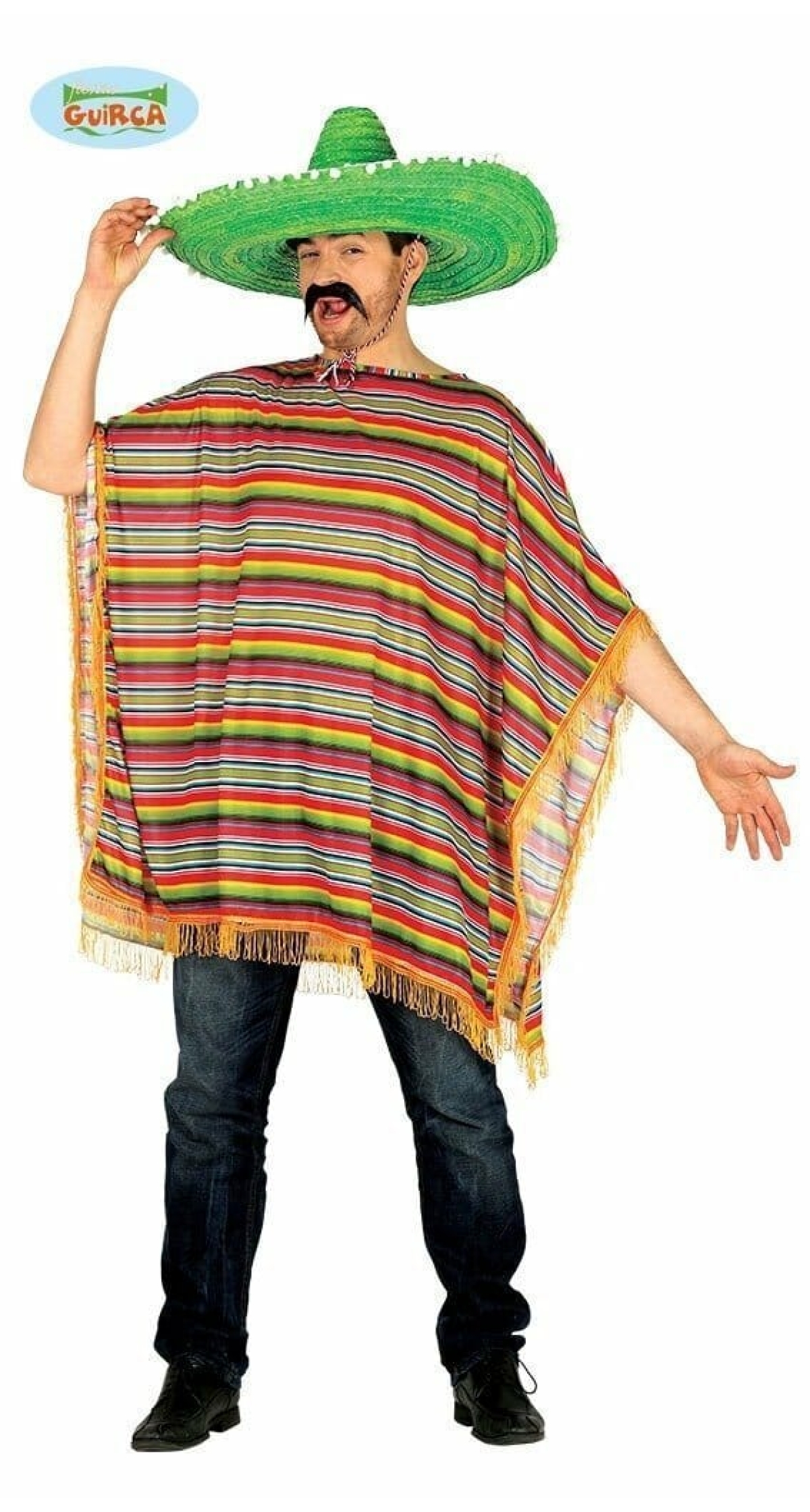 Mexican Poncho - Adult Size Large