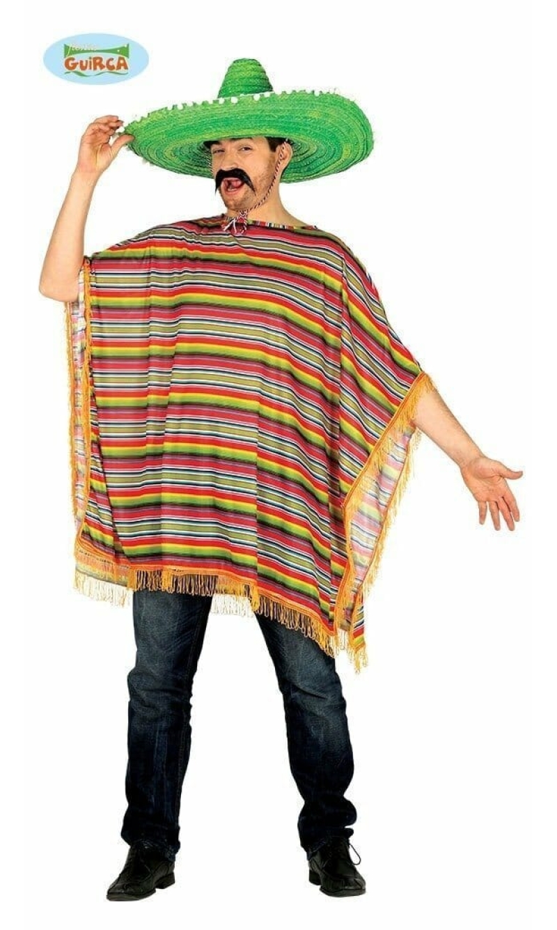 Mexican Poncho - Adult Size Large