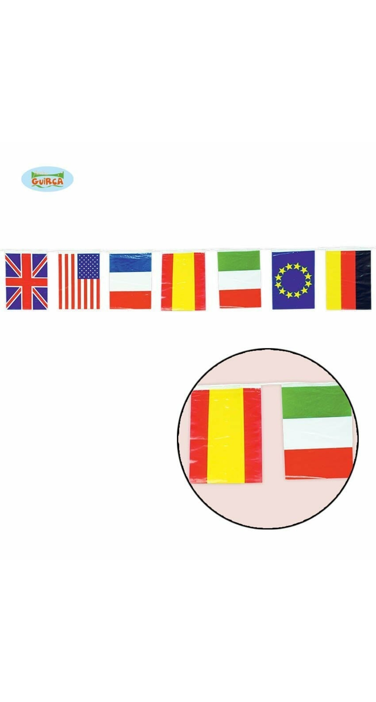 International Flags 20cm x 30cm - 50m