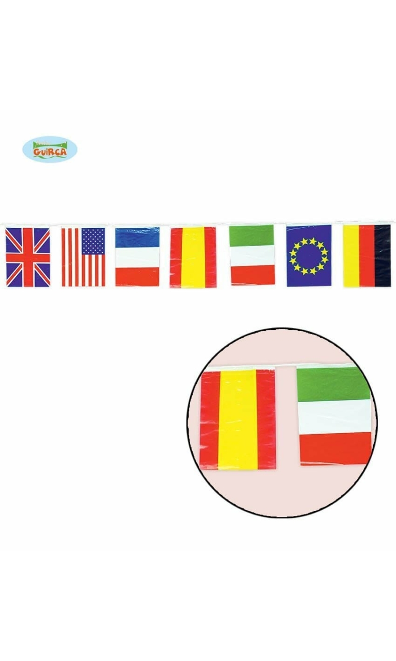 International Flags 20cm x 30cm - 50m