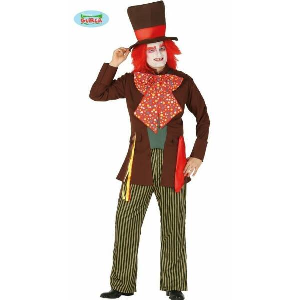 Crazy Mad Hatter - Adult Size Large