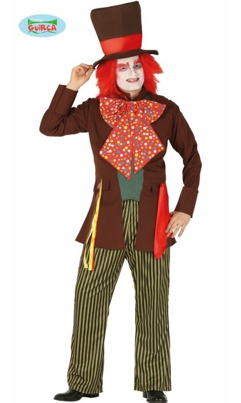 Crazy Mad Hatter - Adult Size Large
