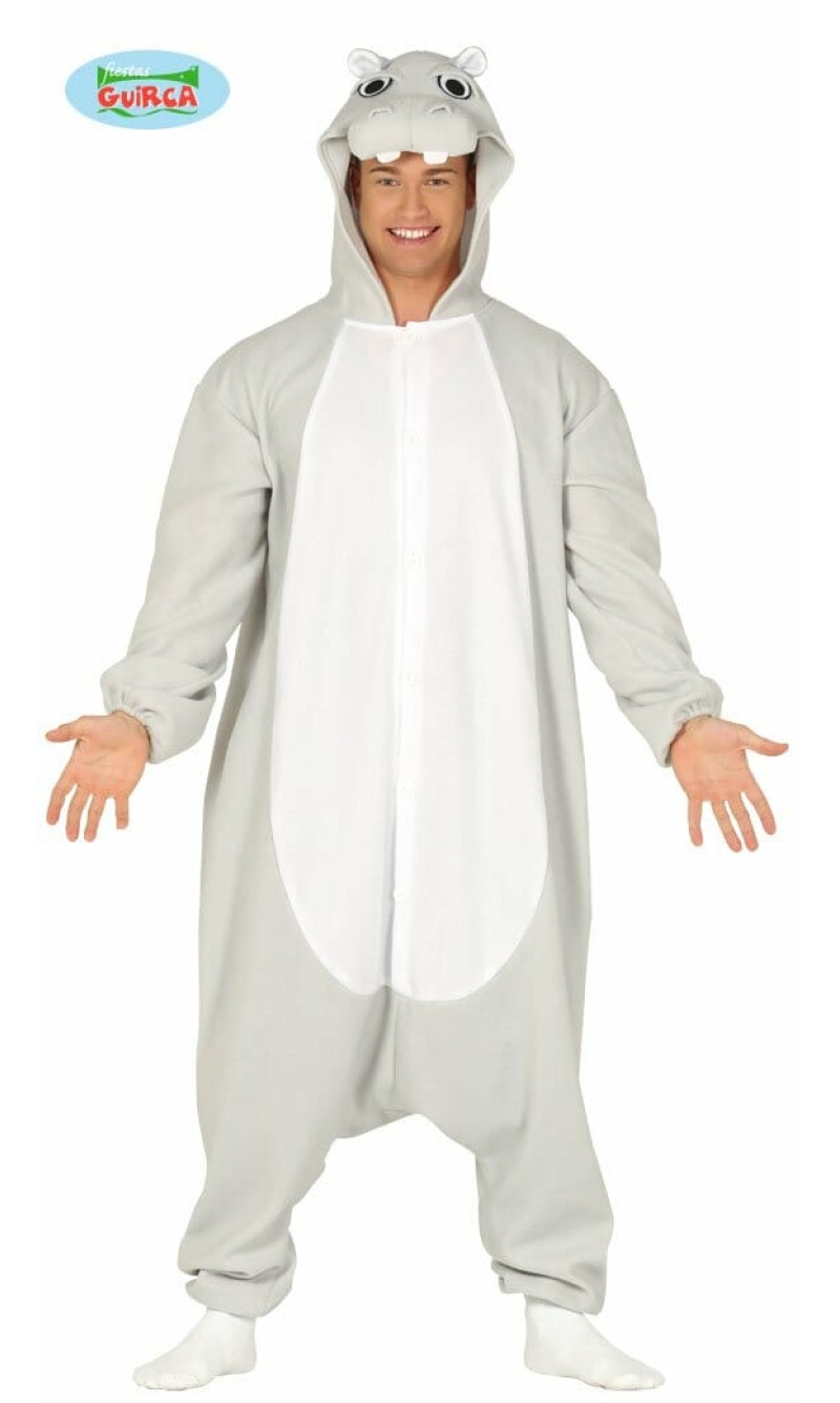 Hippopotamus (Onesie) - Adult Size Large