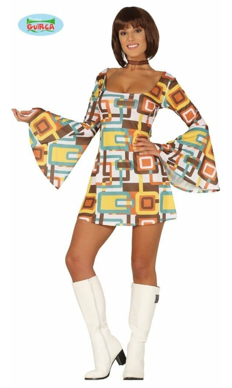 Stylish Boogie Disco Lady - Adult Size Medium (38-40)