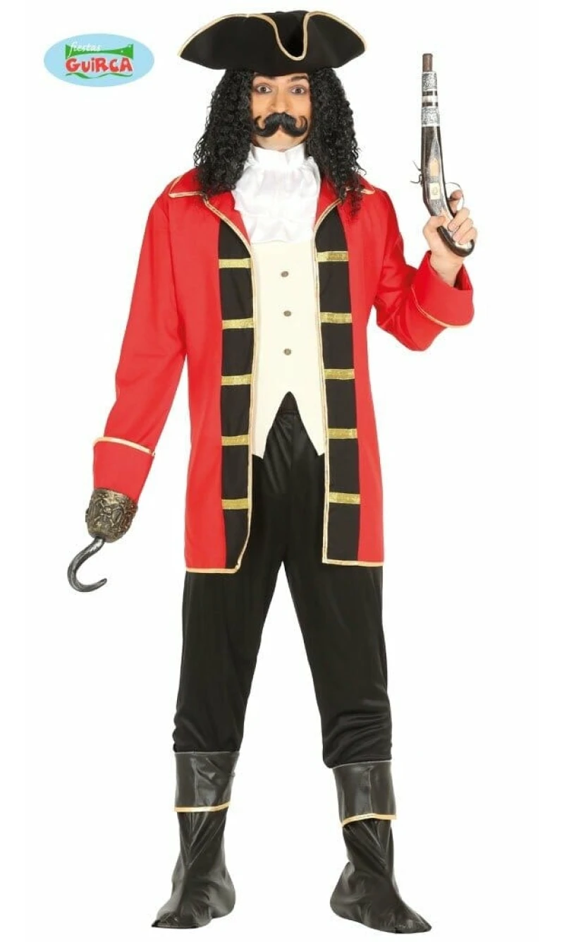 Mr Captain Hook - Adult Size Medium