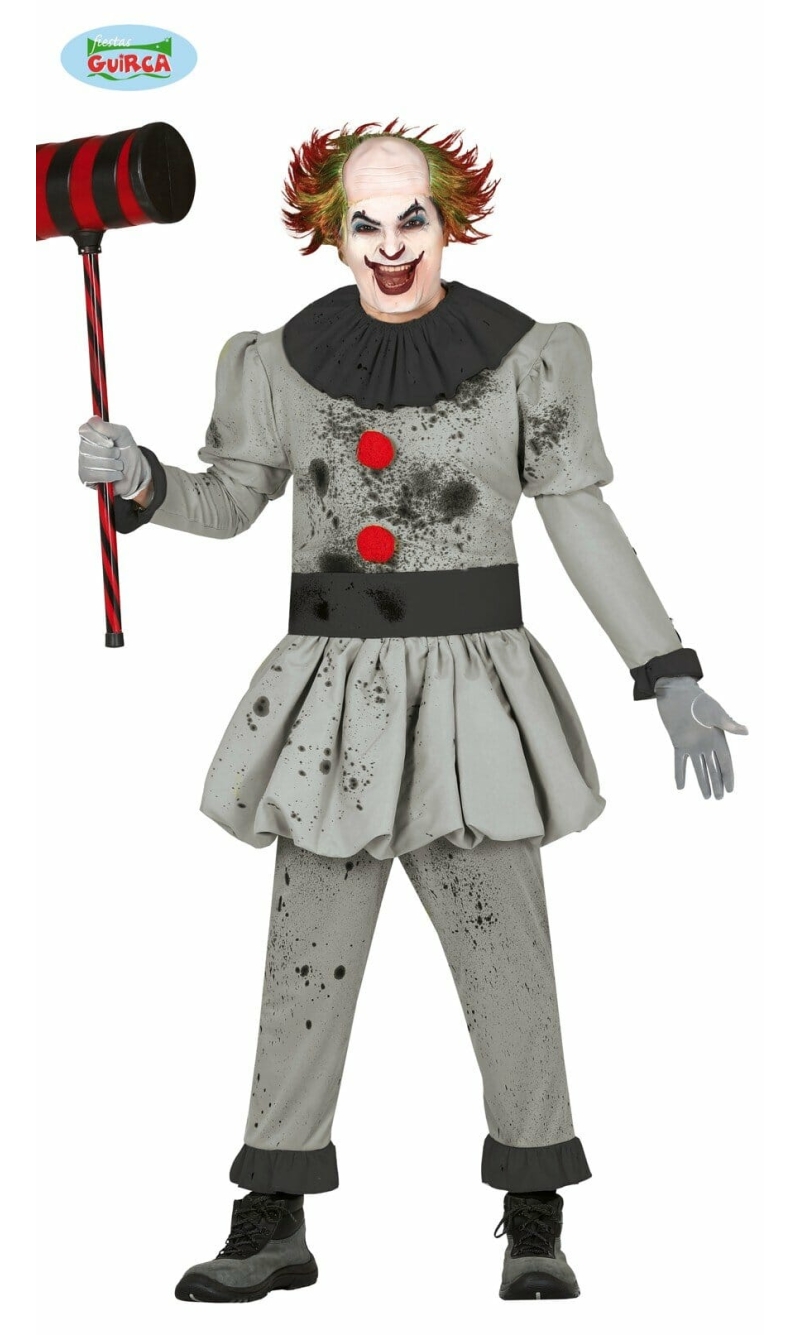 IT Crazy Killer Clown - Adult Size Medium