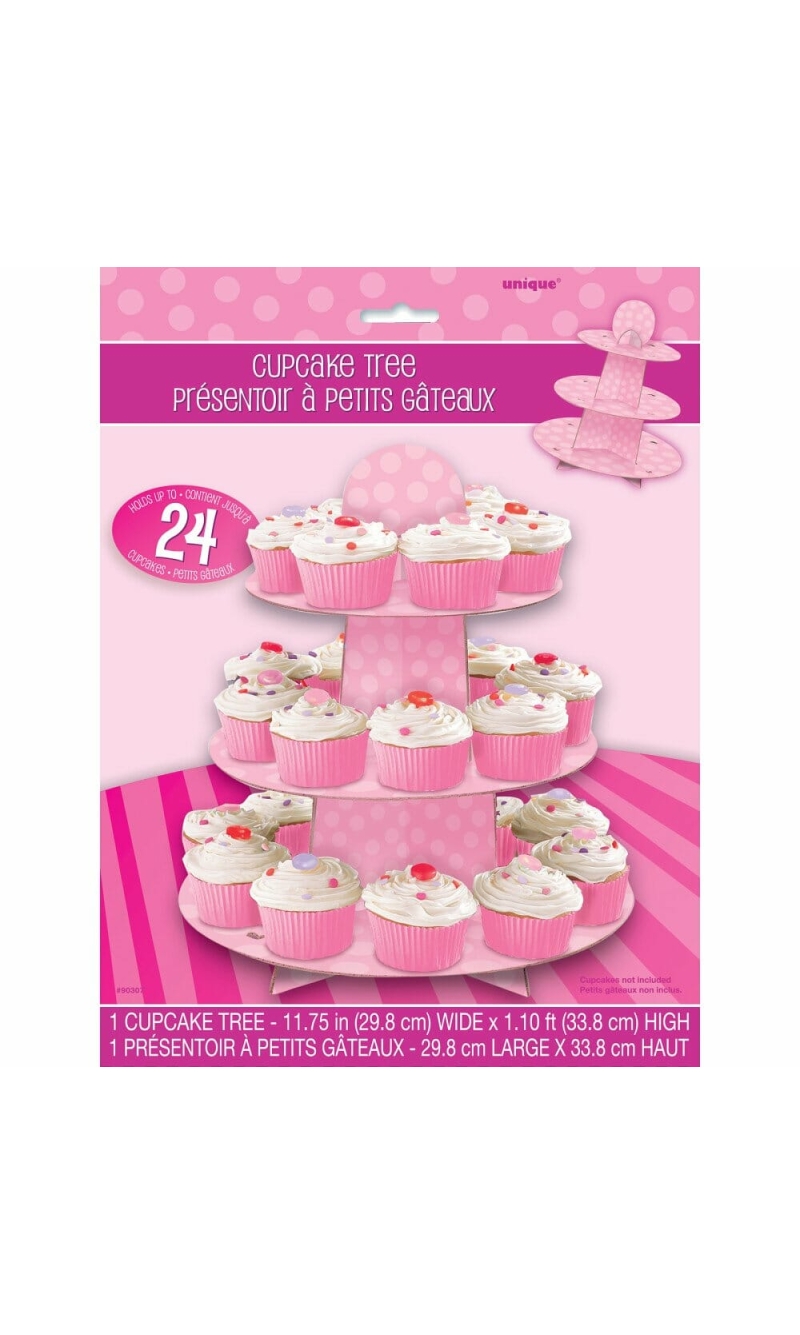 Pink Cupcake Stand