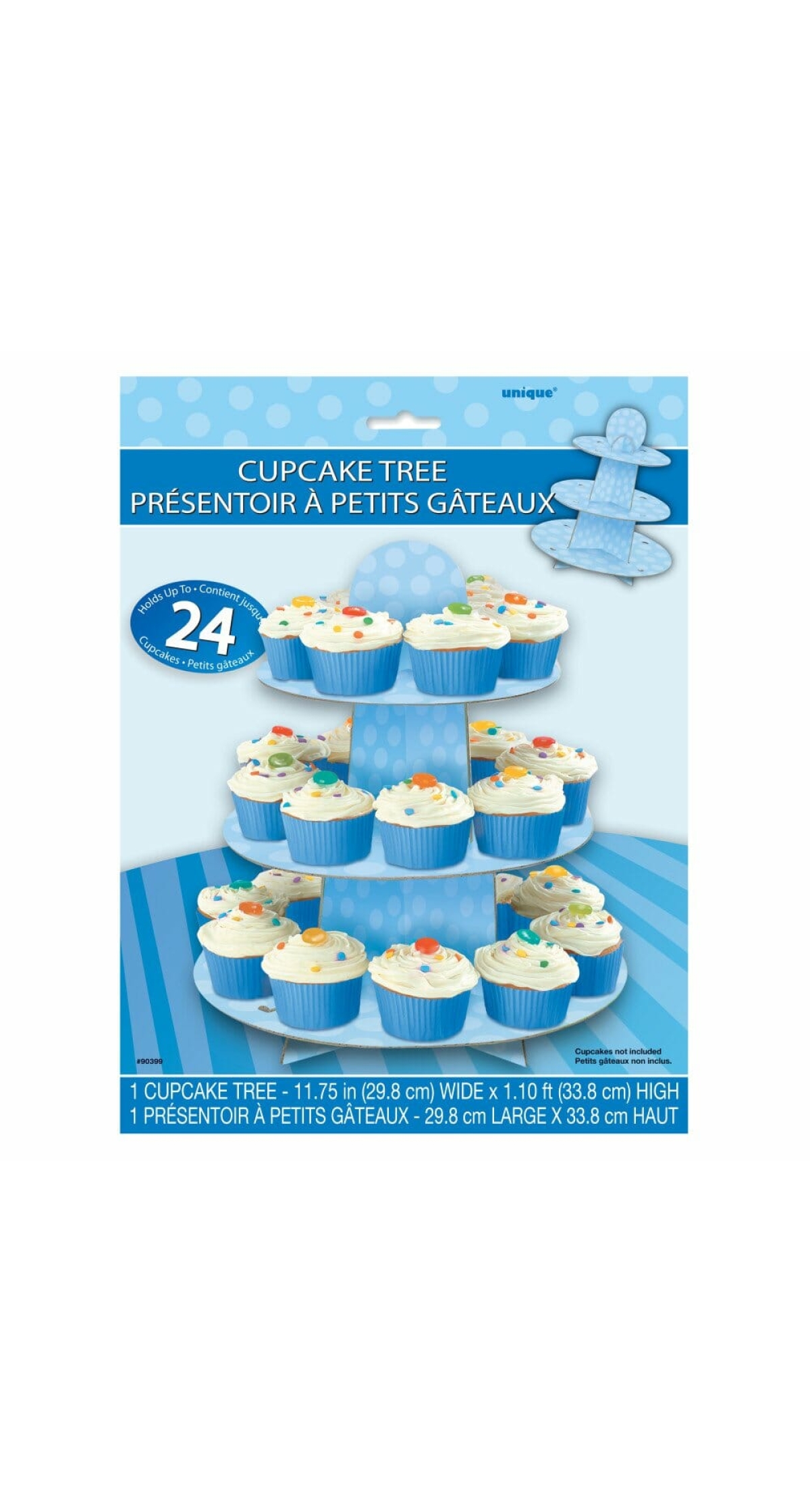 Baby Blue Cupcake Stand