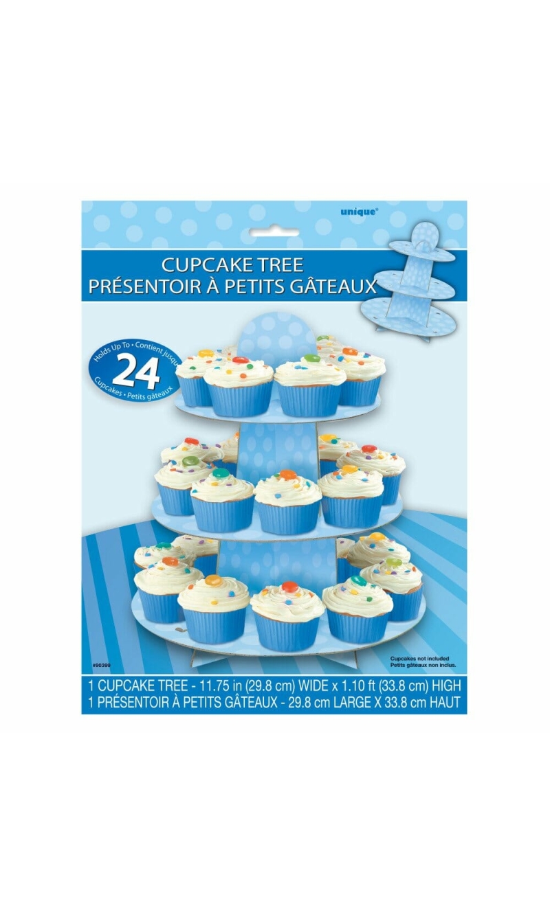 Baby Blue Cupcake Stand