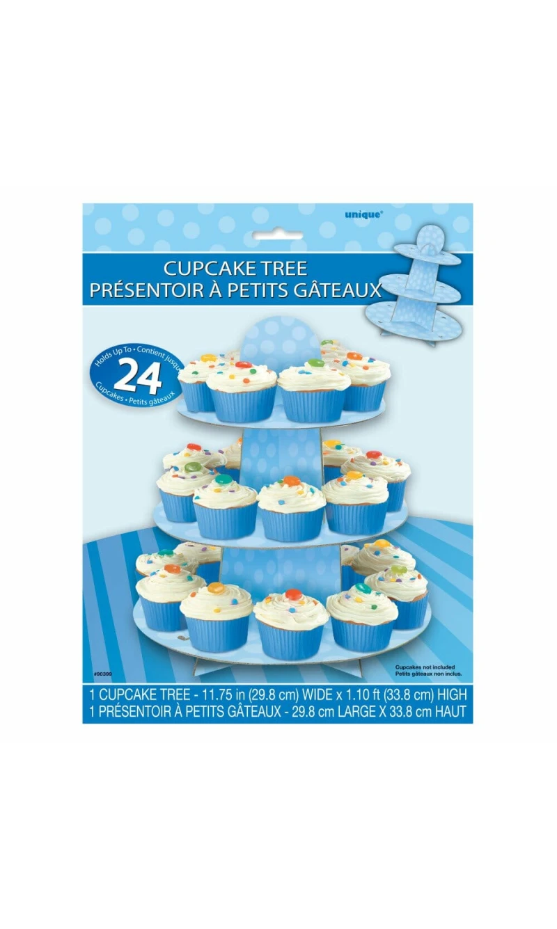 Baby Blue Cupcake Stand