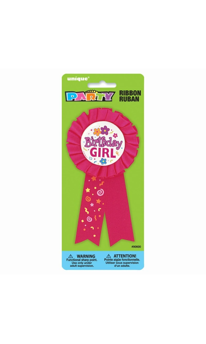 Birthday Girl Award Badge
