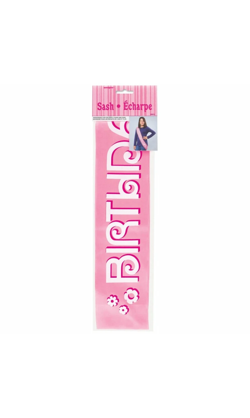 Birthday Girl Deluxe Satin Sash