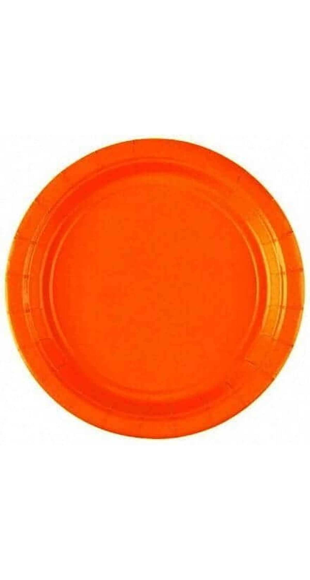 Orange Peel - 8 x Paper Plates 17.7 cm