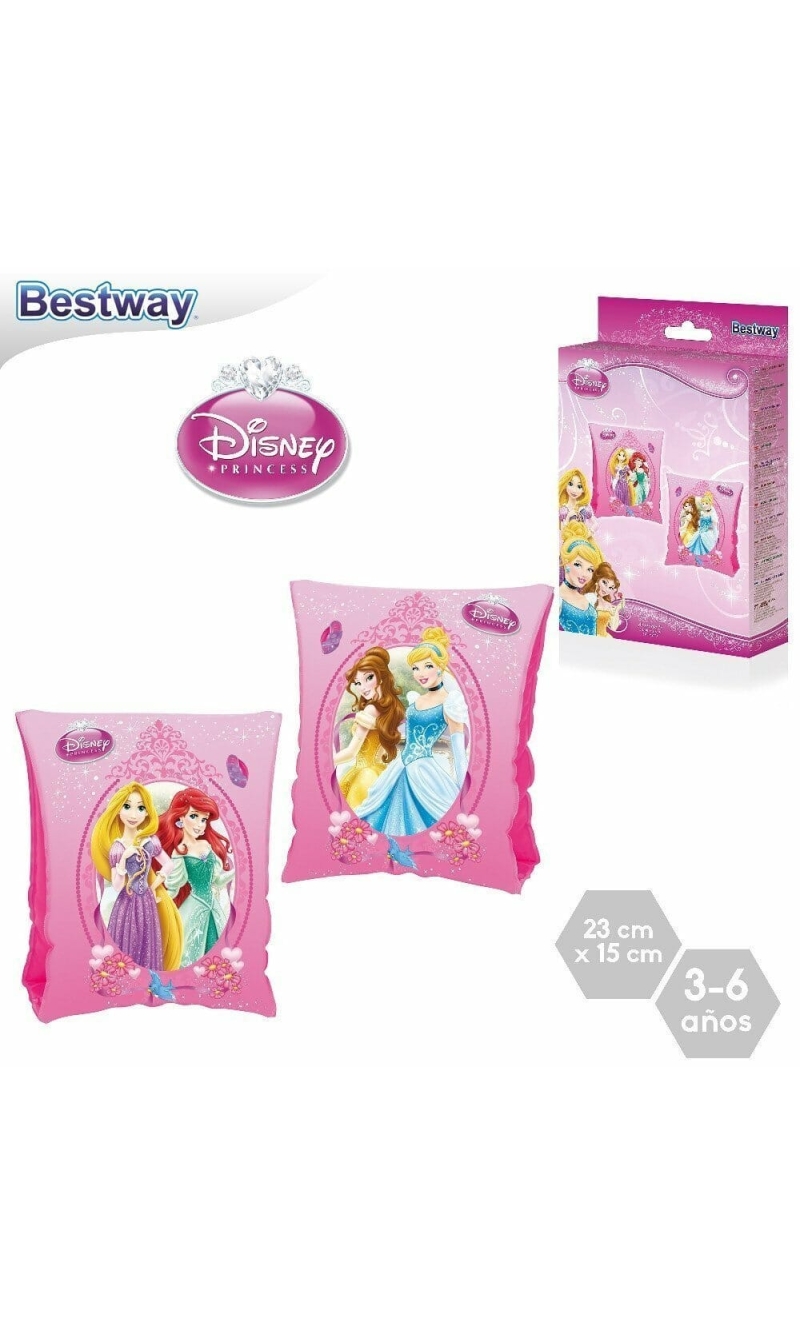 Bestway Disney Princesses Inflatable Arm Floats for Age 3+ Years (Online Only)
