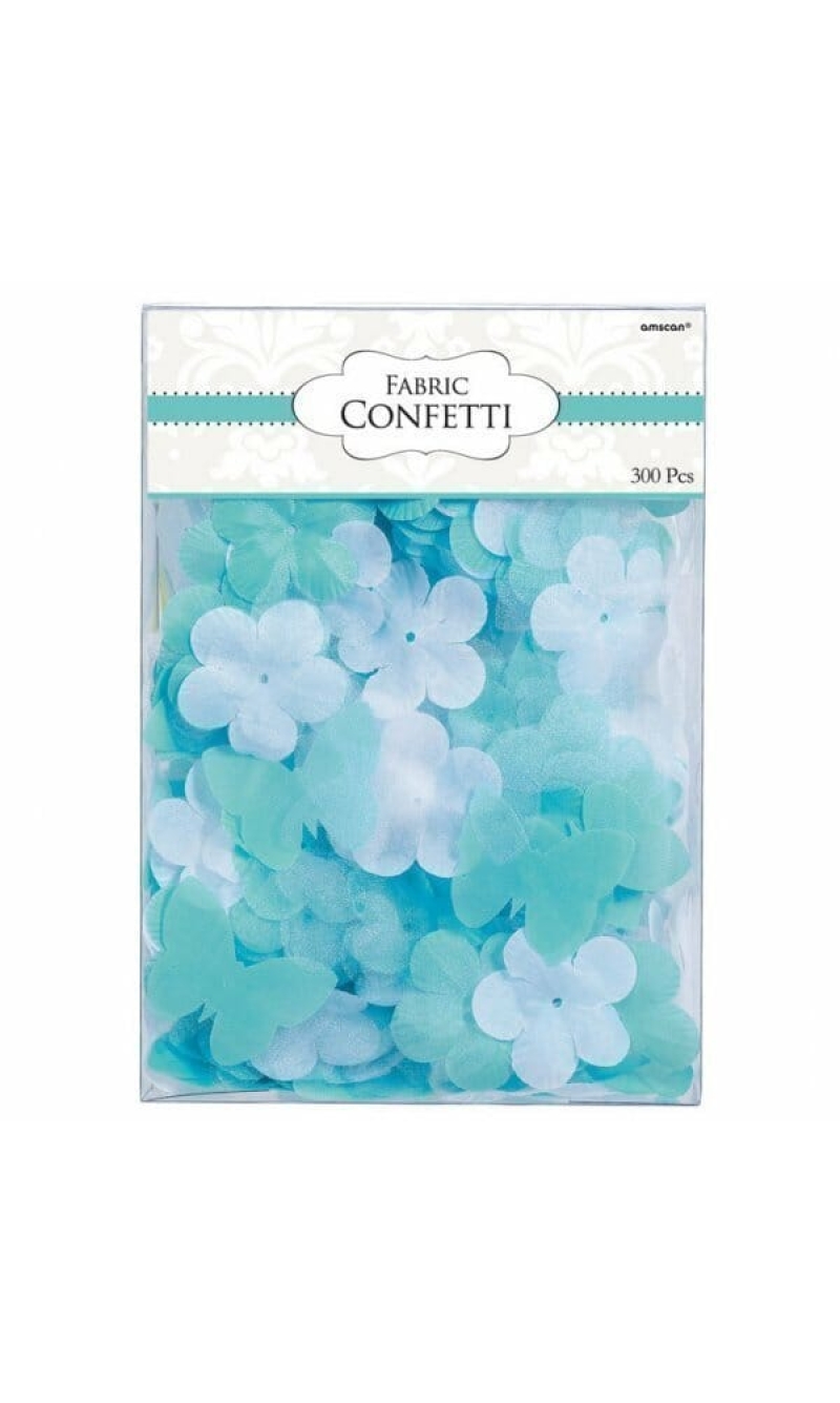 Robins Egg Blue Fabric Confetti - 300pk