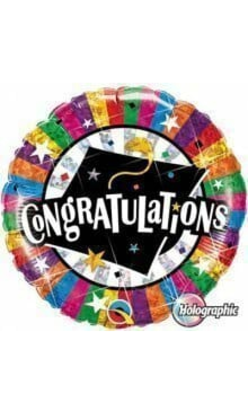 Graduation Congratulations Foil Balloon - 18''