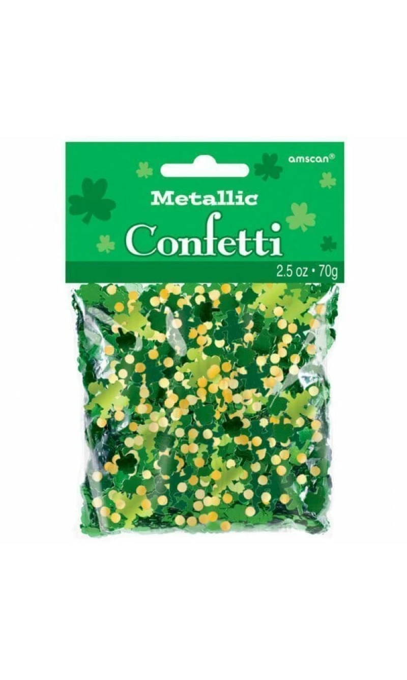 St. Patrick's Day Shamrock Confetti - 70g