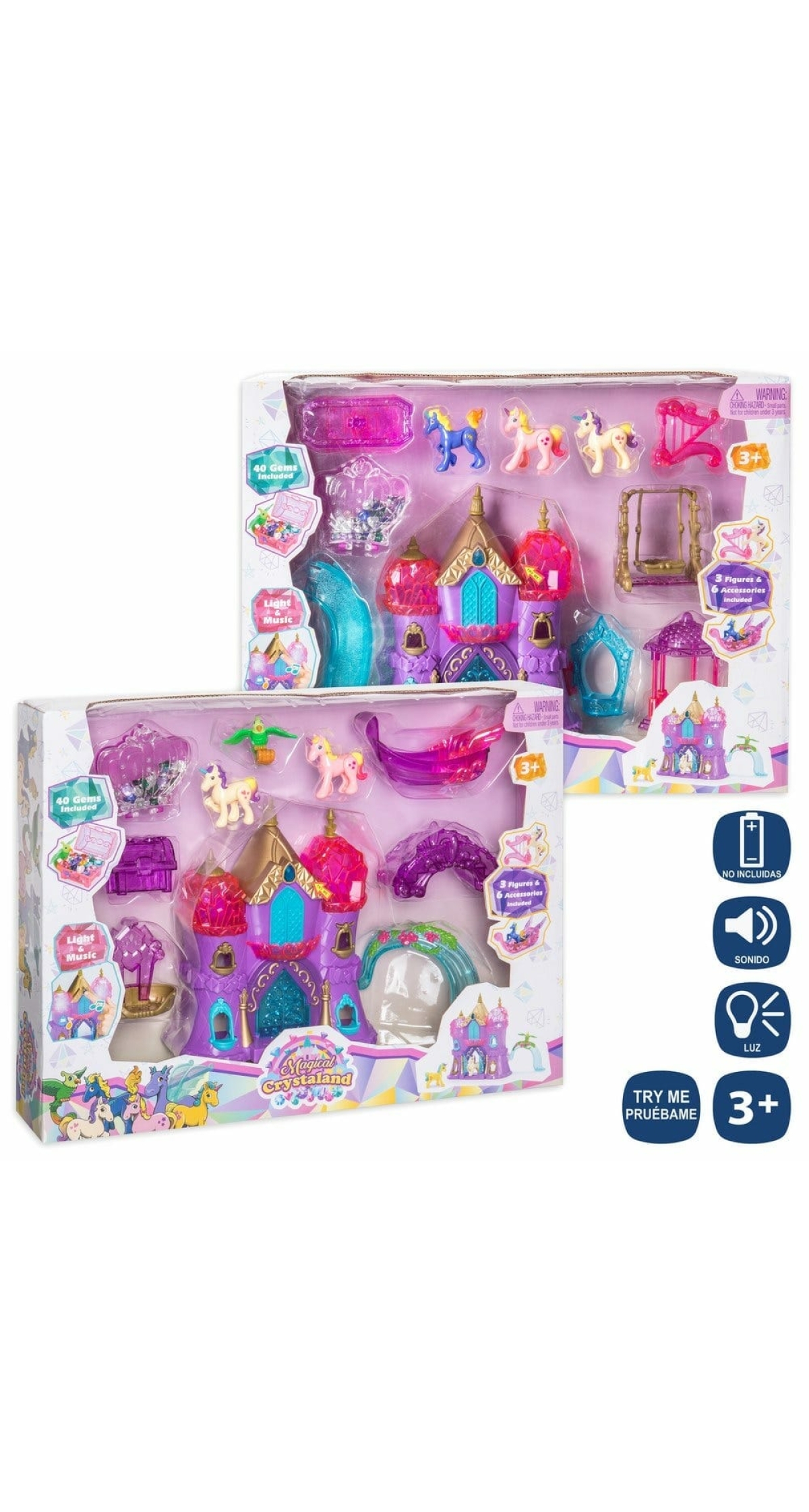 Castle With Light & Sound Including Accessories