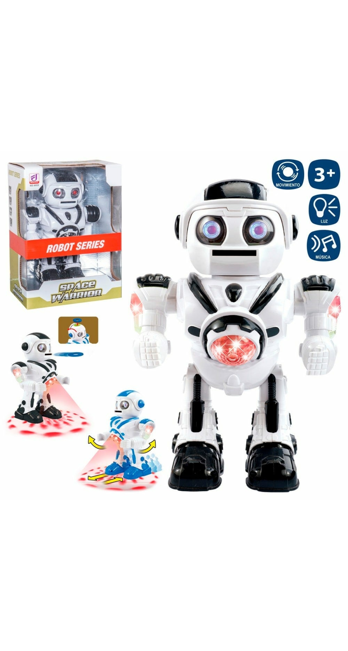 Walking Robot With Light & Sound - 25cm