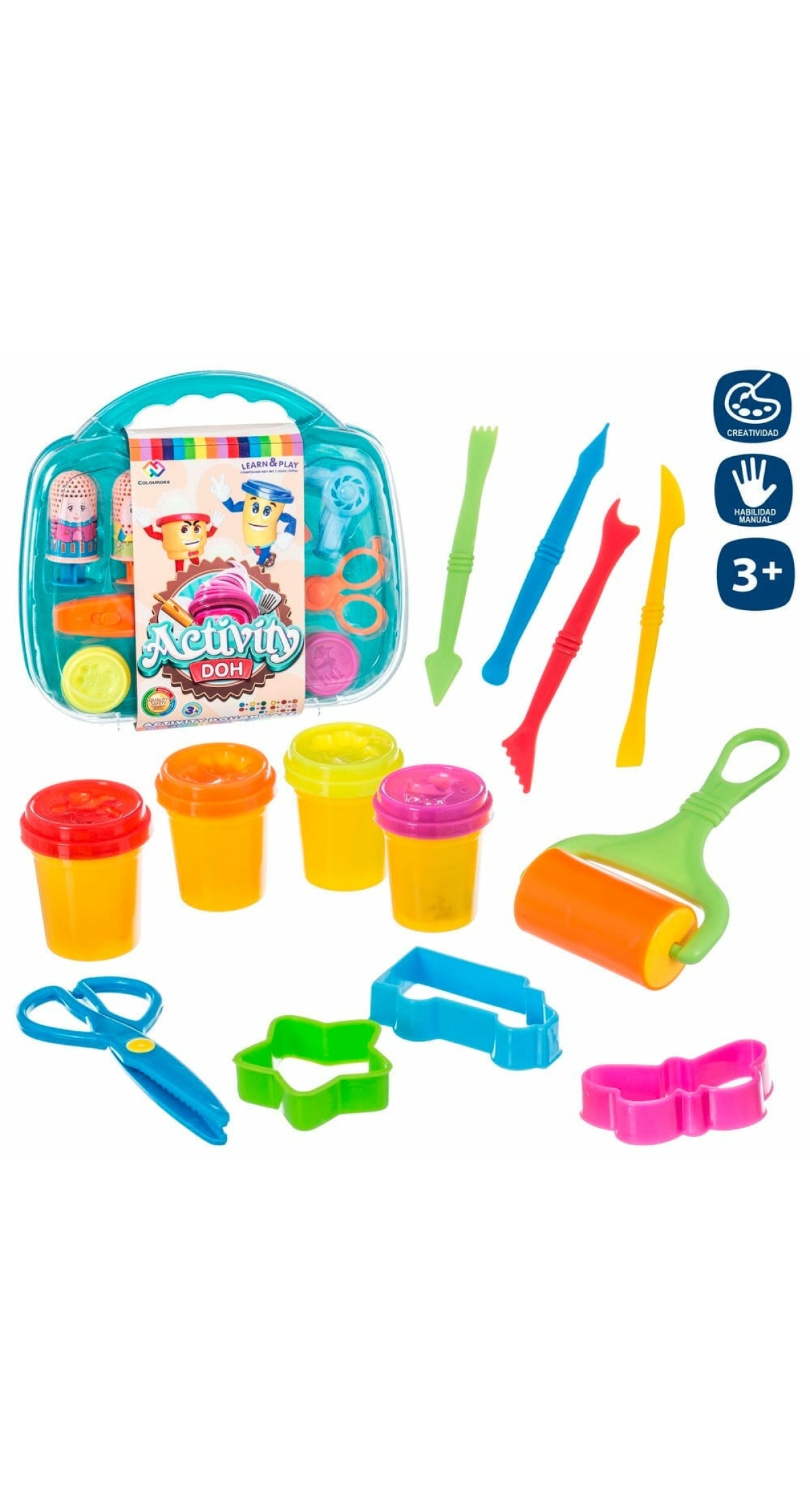 Plasticine Briefcase With Accessories