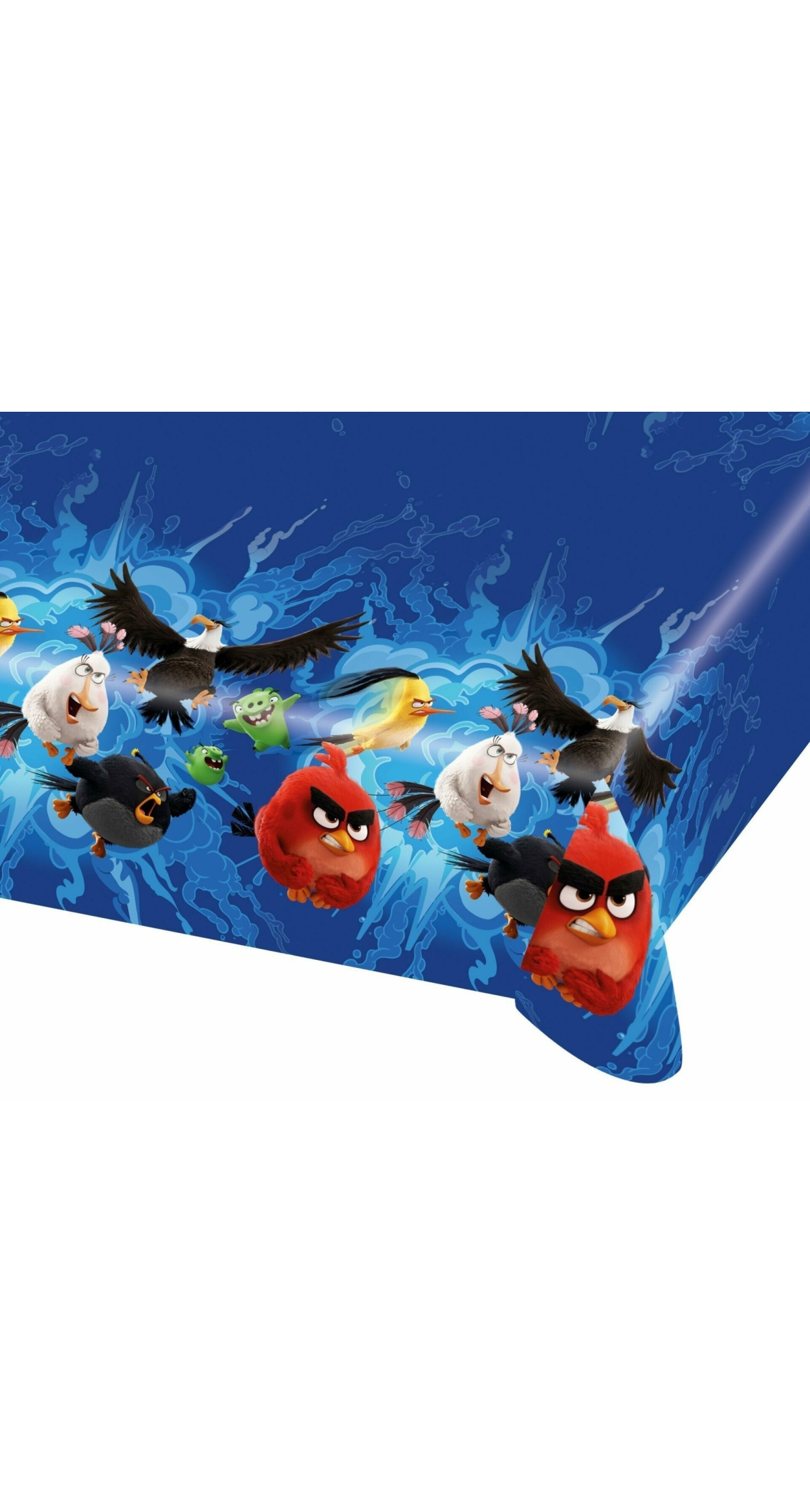 Angry Birds Plastic Tablecover - 120cm x 180cm