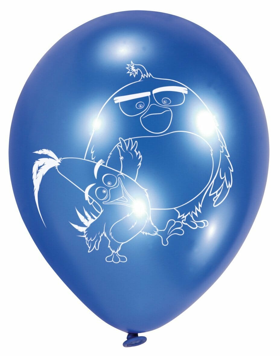 Angry Birds Balloons 9'' Latex 6pk 