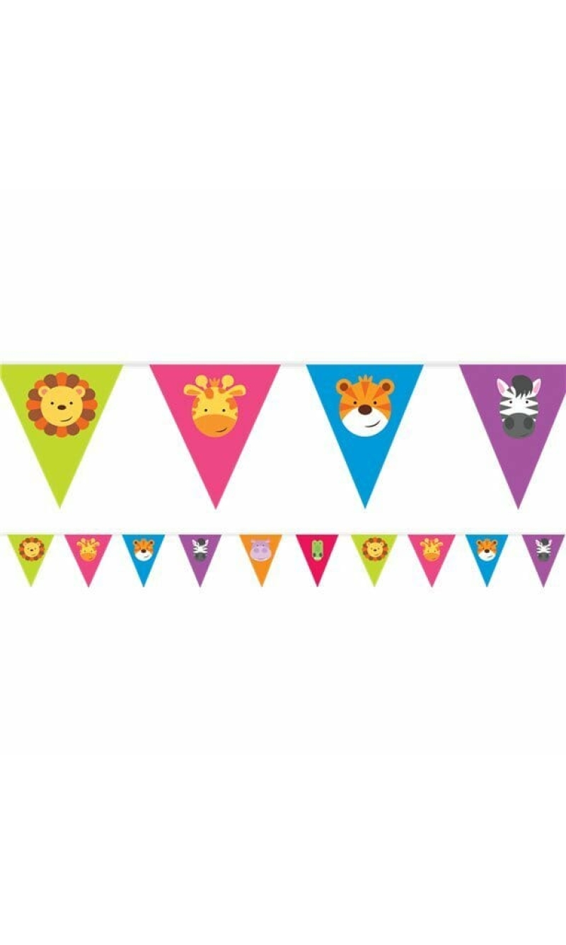 Animal Friends Bunting Flag Banner - 4m