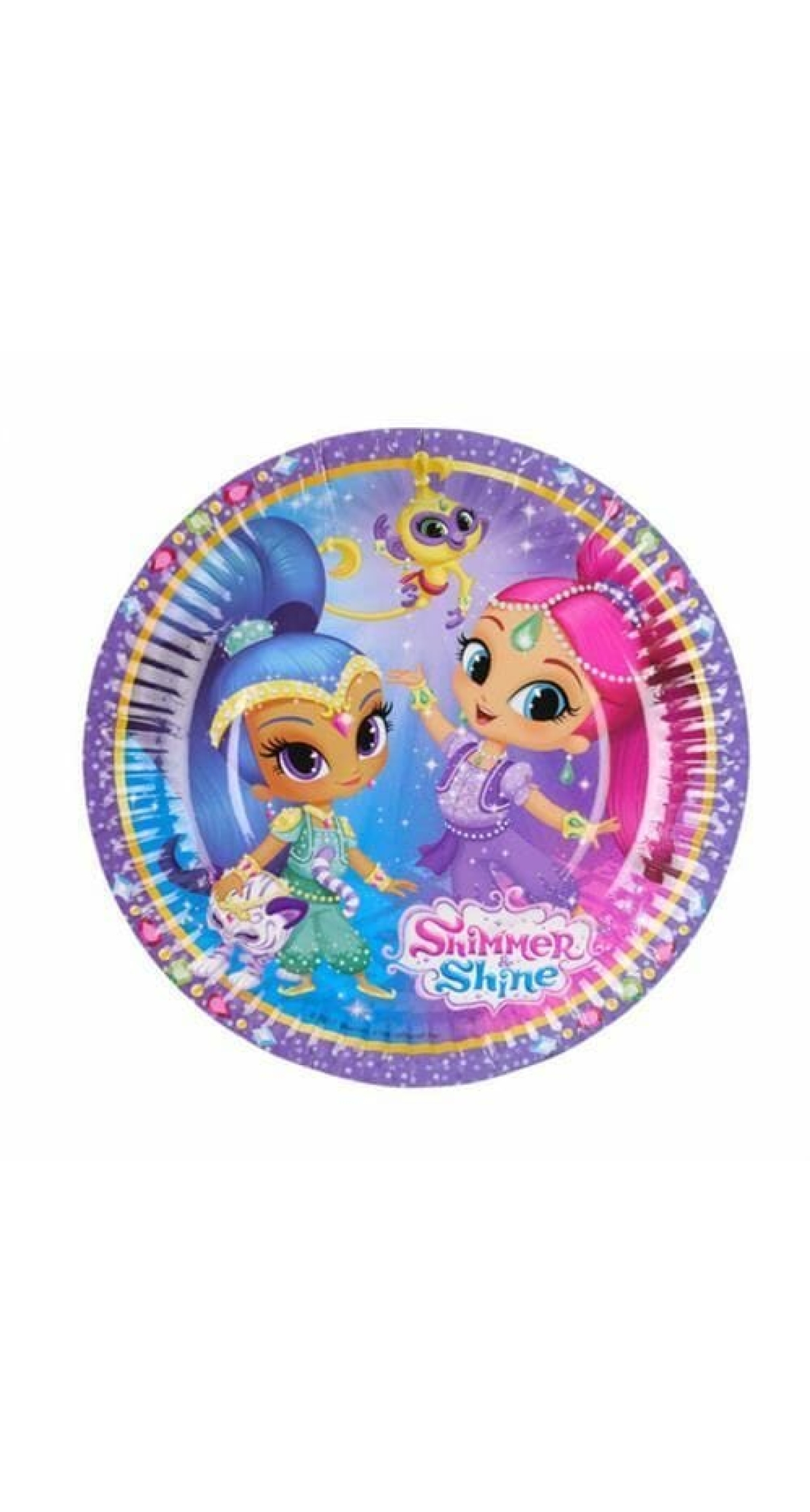 Shimmer and Shine Paper Plates 18cm - 8pk