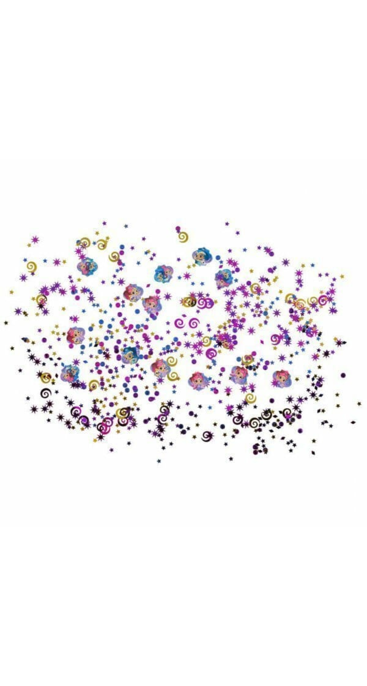 Shimmer and Shine Foil Decorative Confetti - 34g