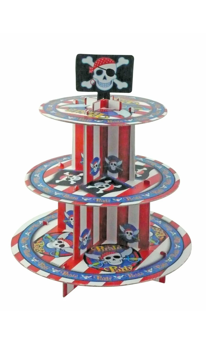 Cup Cake Stand Pirate - 3 Tier