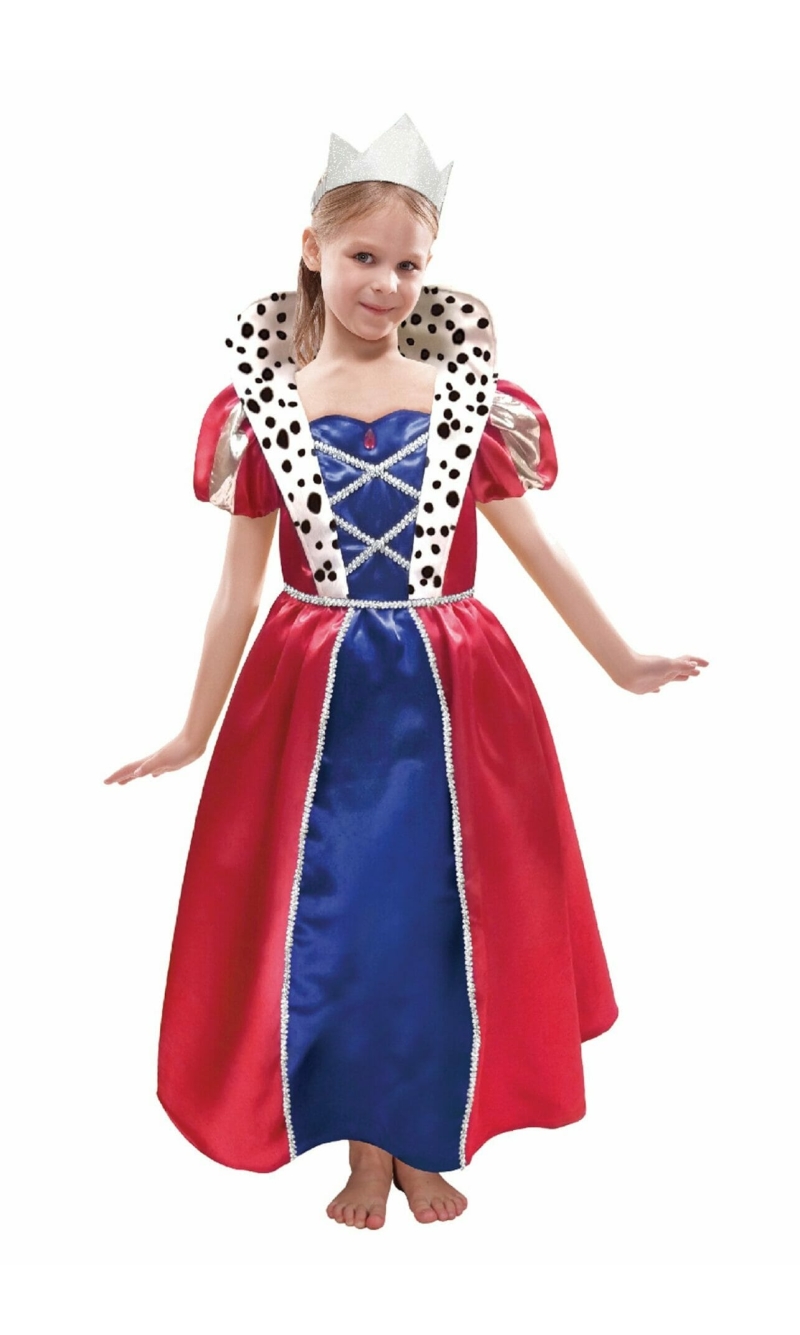 Queen Costume - Age 3 to 5 Years
