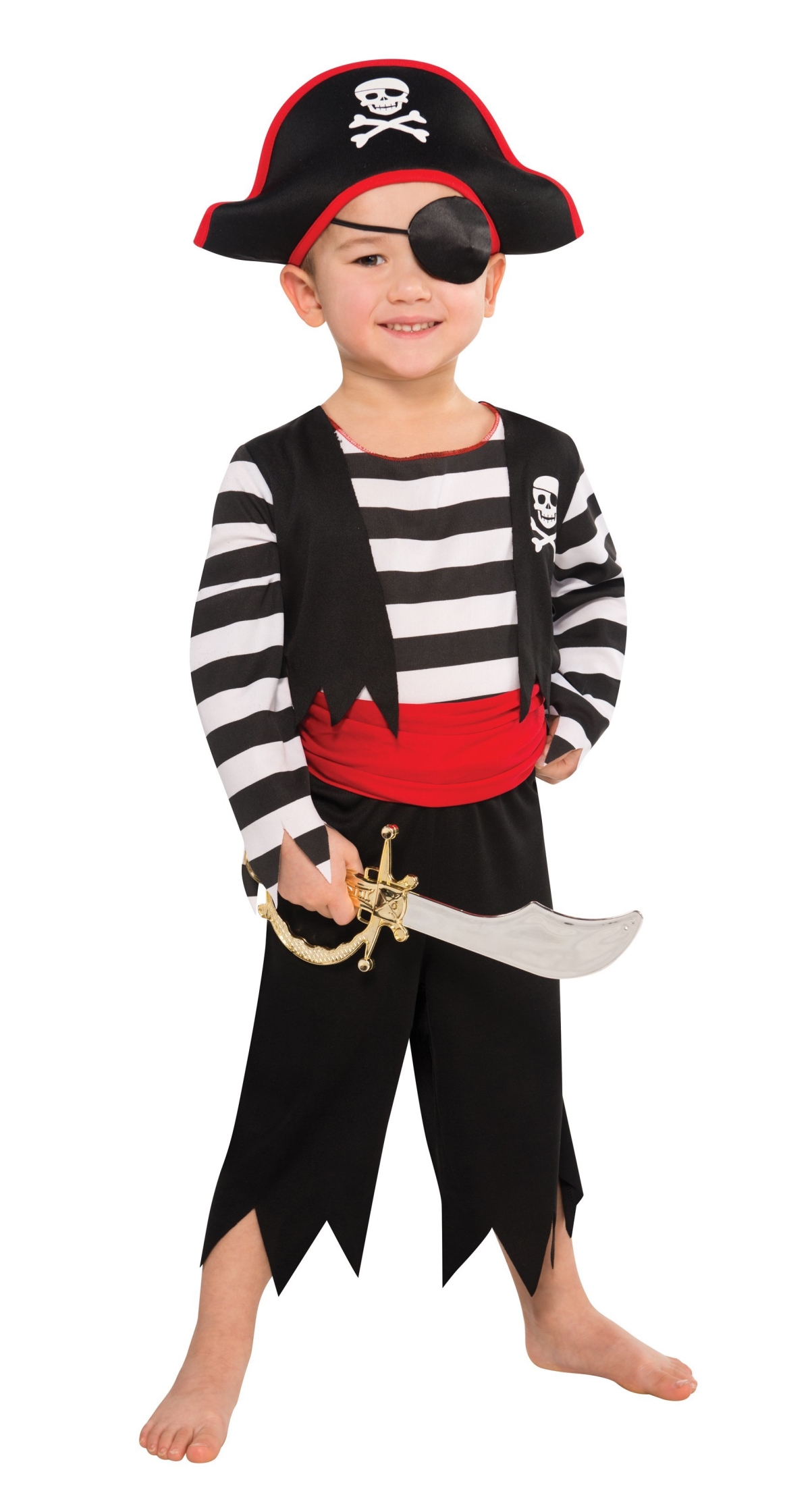 Deckhand Pirate - Age 3 to 4 Years