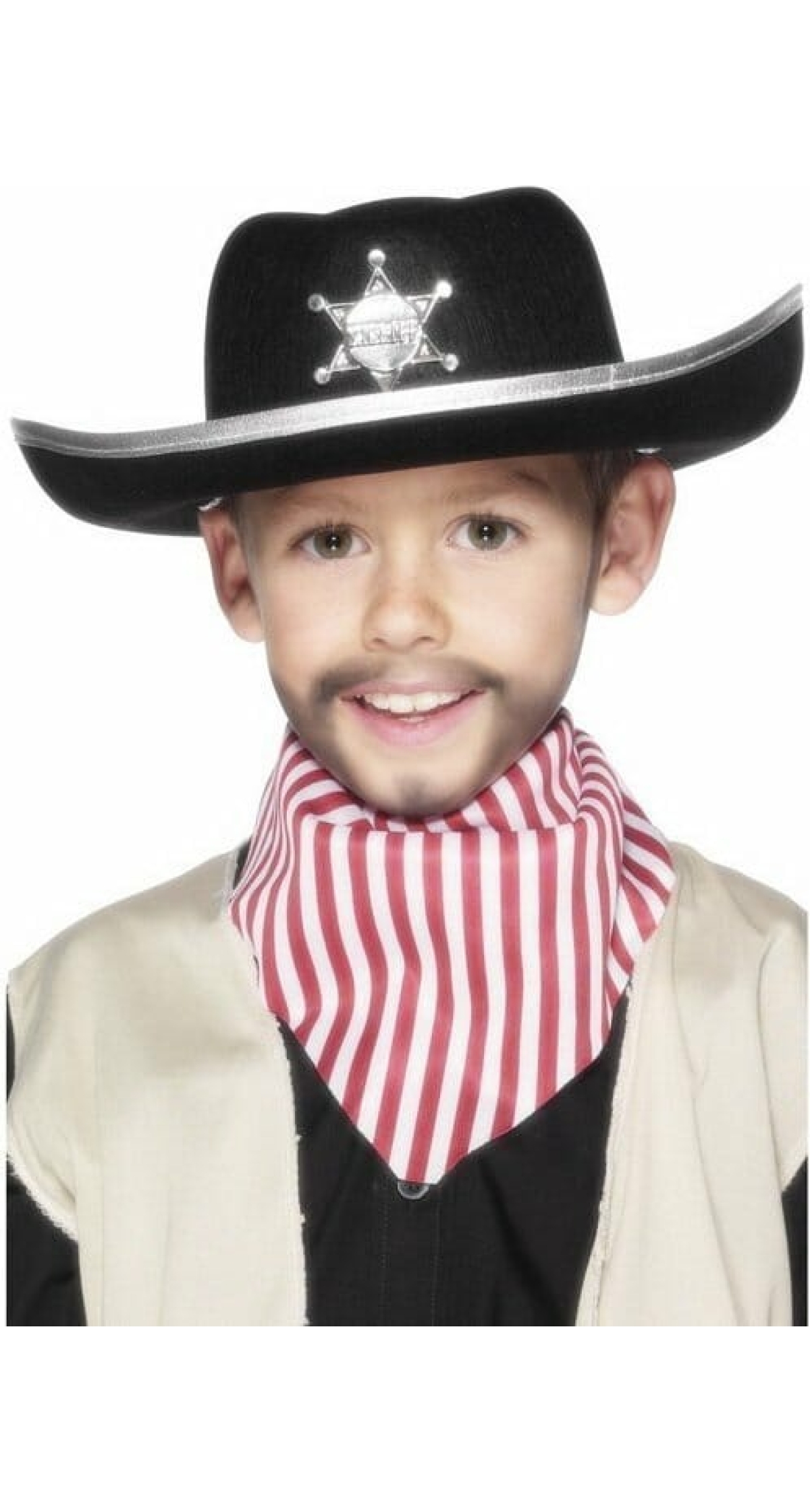 Cowboy Black Hat - Child One Size