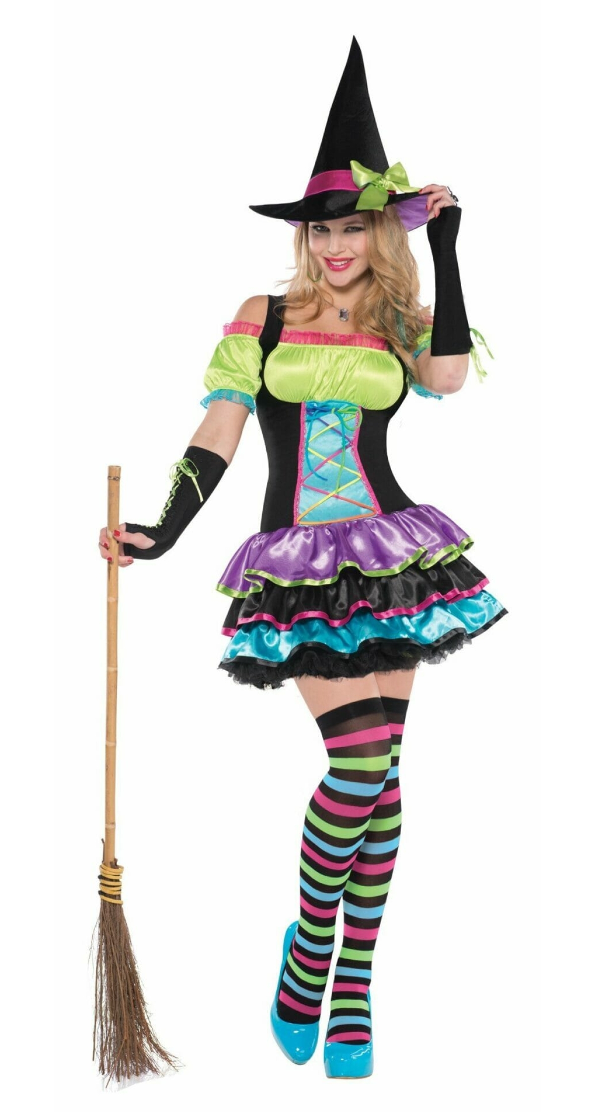 Pop Neon Witch -  Adult Size Medium