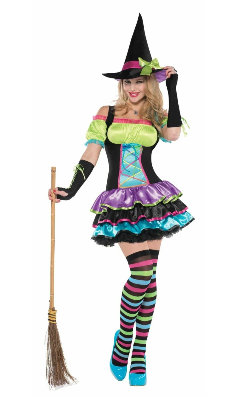 Pop Neon Witch -  Adult Size Medium