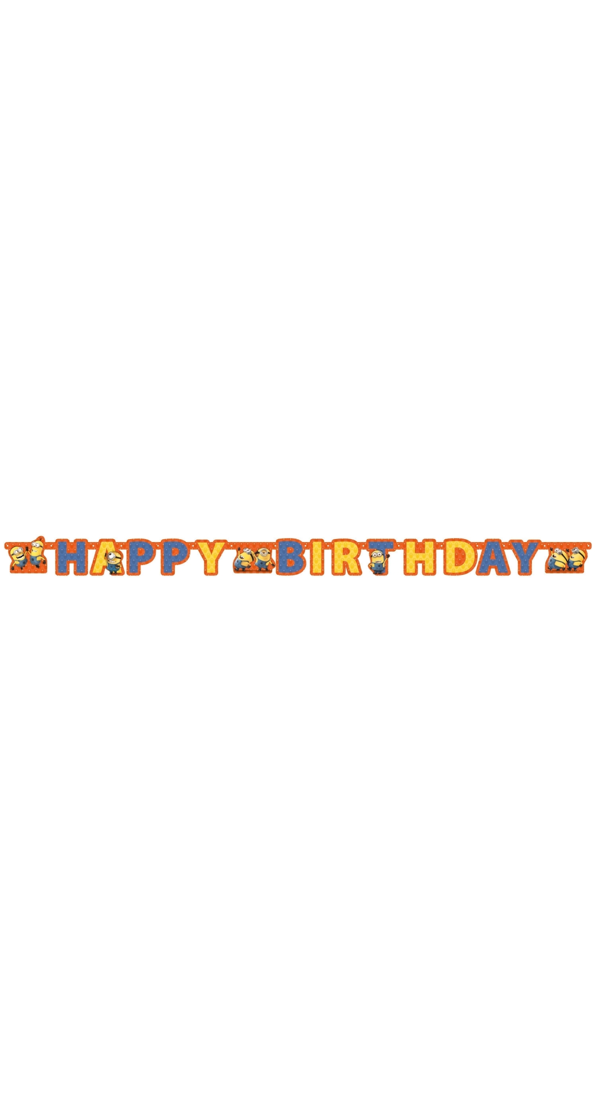 Minions Letter Banner - 1.80m