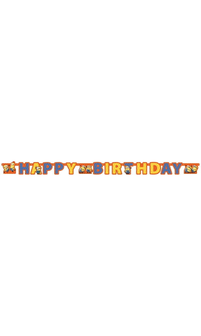 Minions Letter Banner - 1.80m
