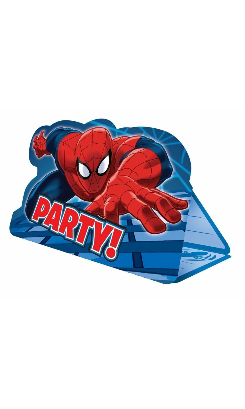 Spider-Man Invitations - 8pk