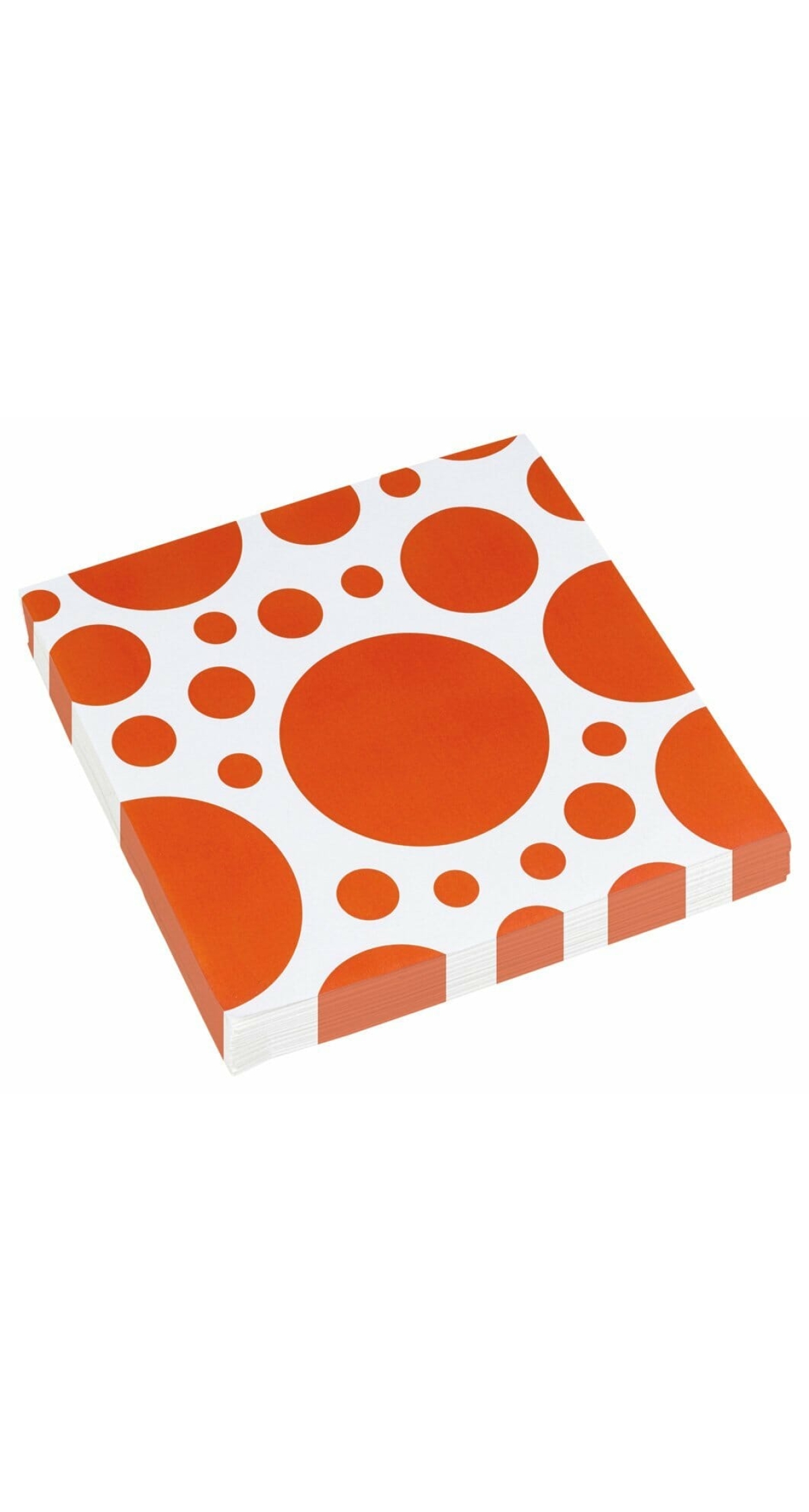 Orange Peel Dots - 20 x Lunch Napkins