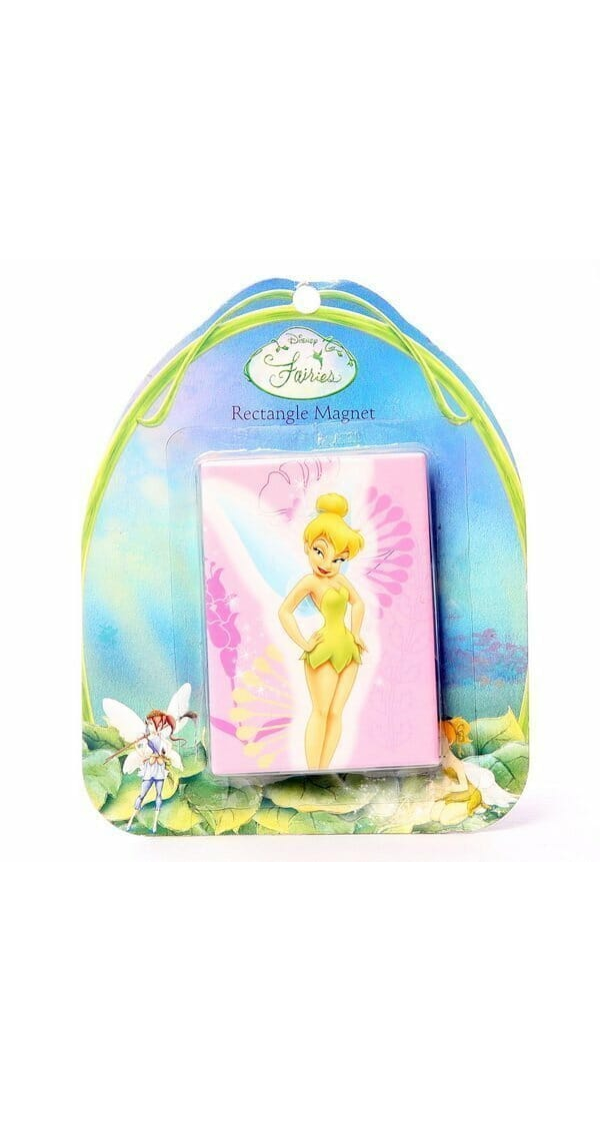 Tinkerbell Pink Rectangle Magnet - 6.5cm x 9cm