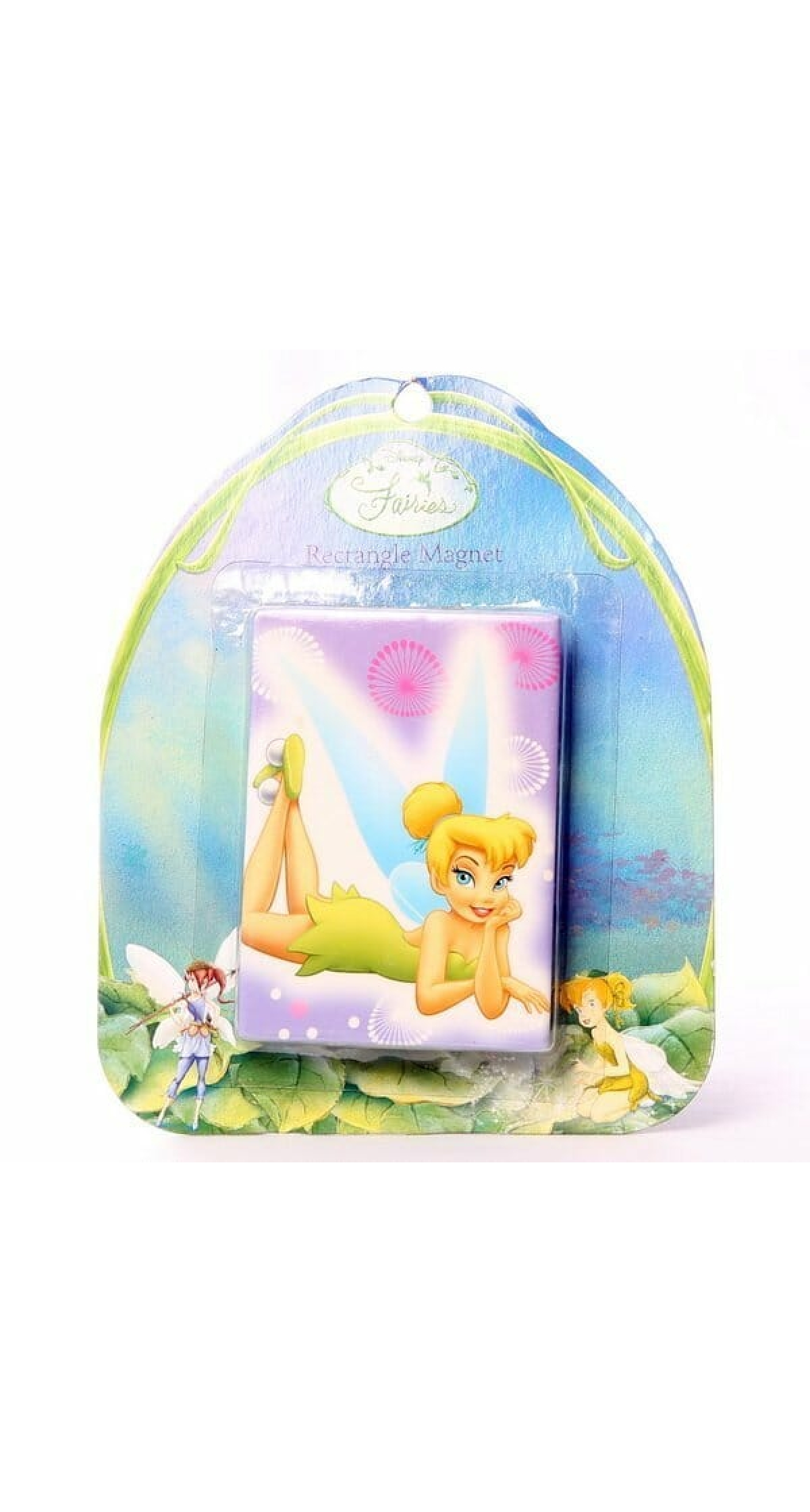 Tinkerbell Purple Rectangle Magnet - 6.5cm x 9cm