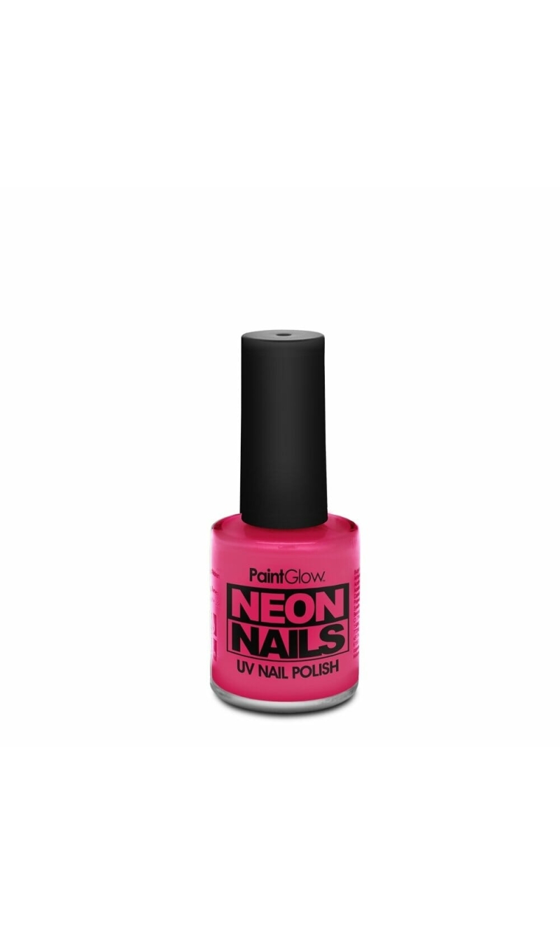 Neon UV Nail Polish (10ml) -  UV Magenta (PRO)